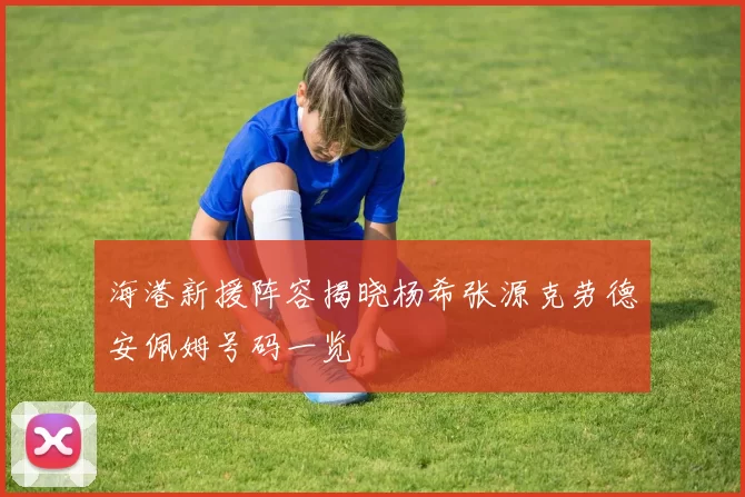 海港新援阵容揭晓杨希张源克劳德安佩姆号码一览